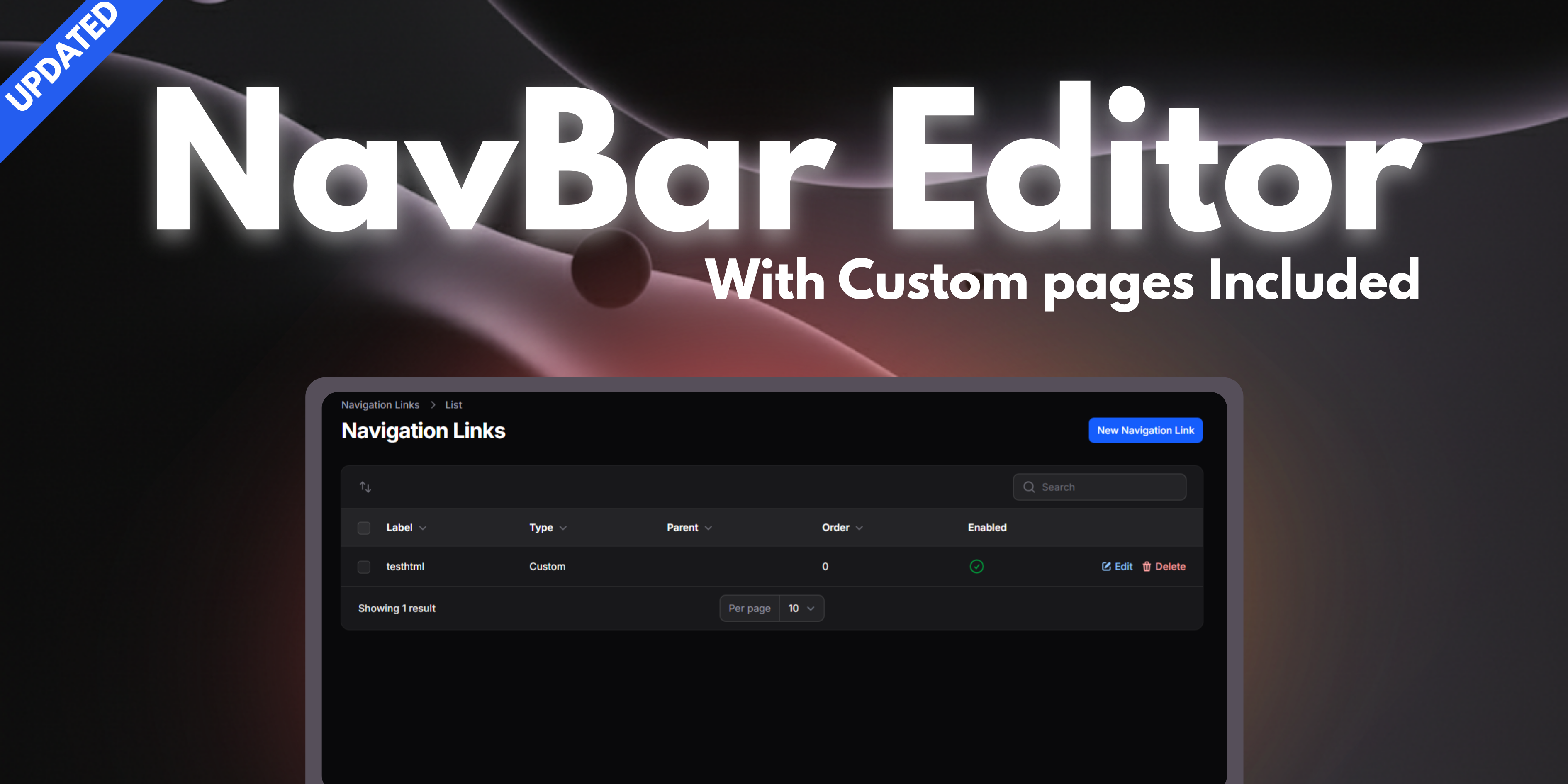 Better Headers | Custom Header Links