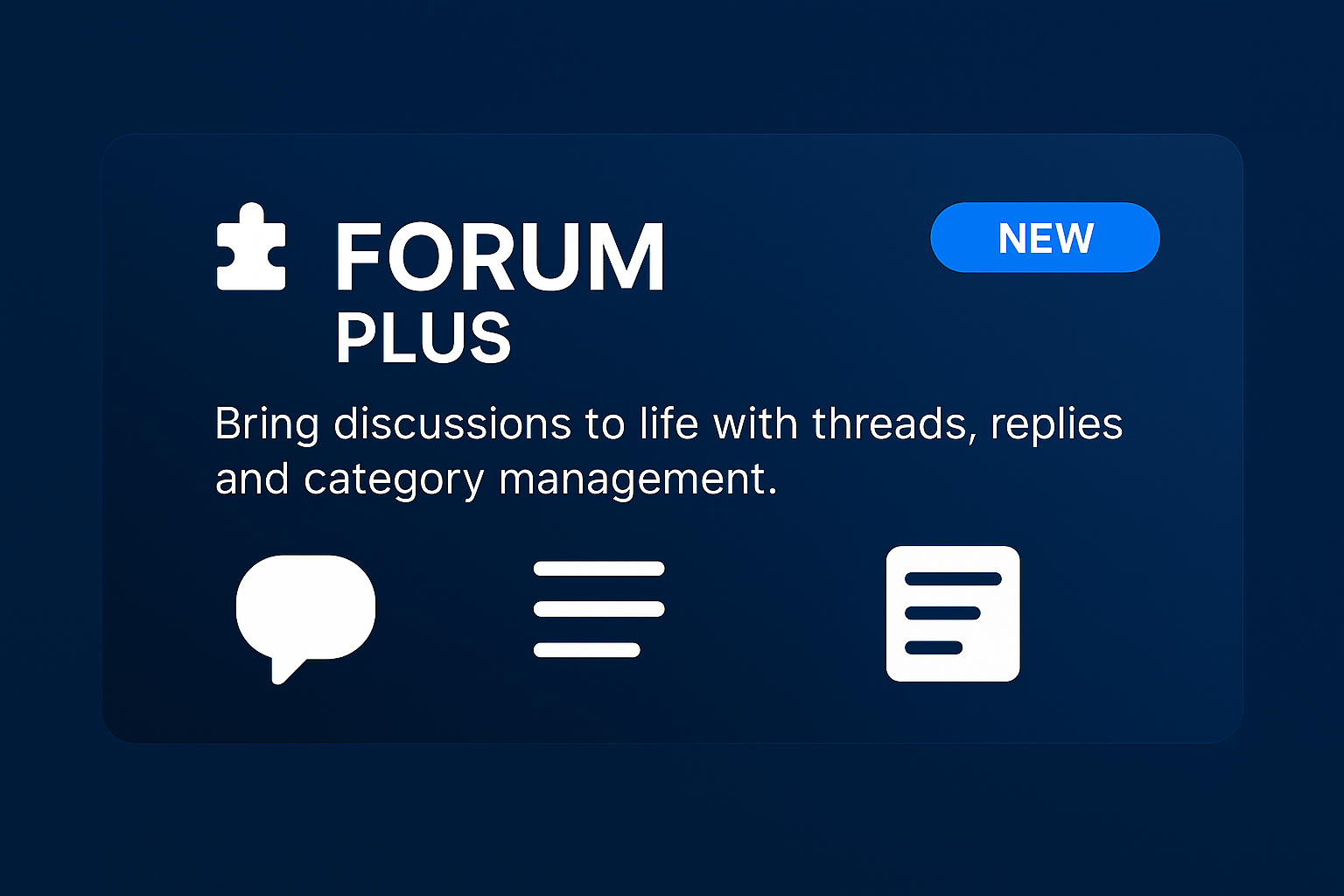 Forum Plus