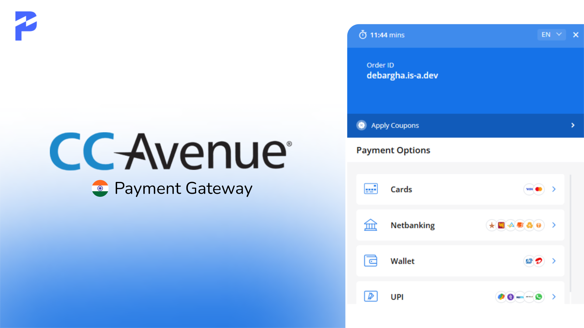 CCAvenue Payment Gateway for Paymenter