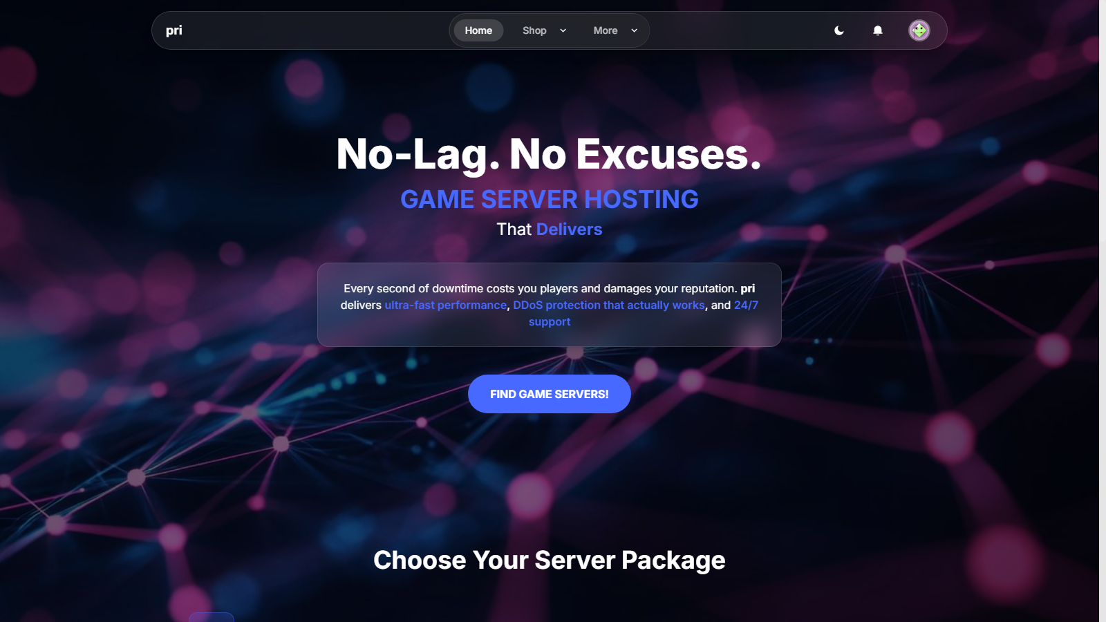 Frostix | Next Gen Paymenter Theme