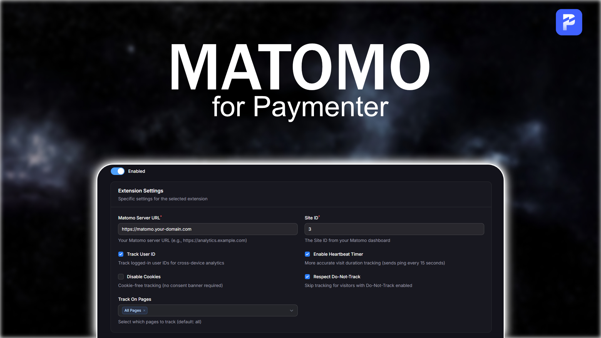 Matomo Analytics for Paymenter