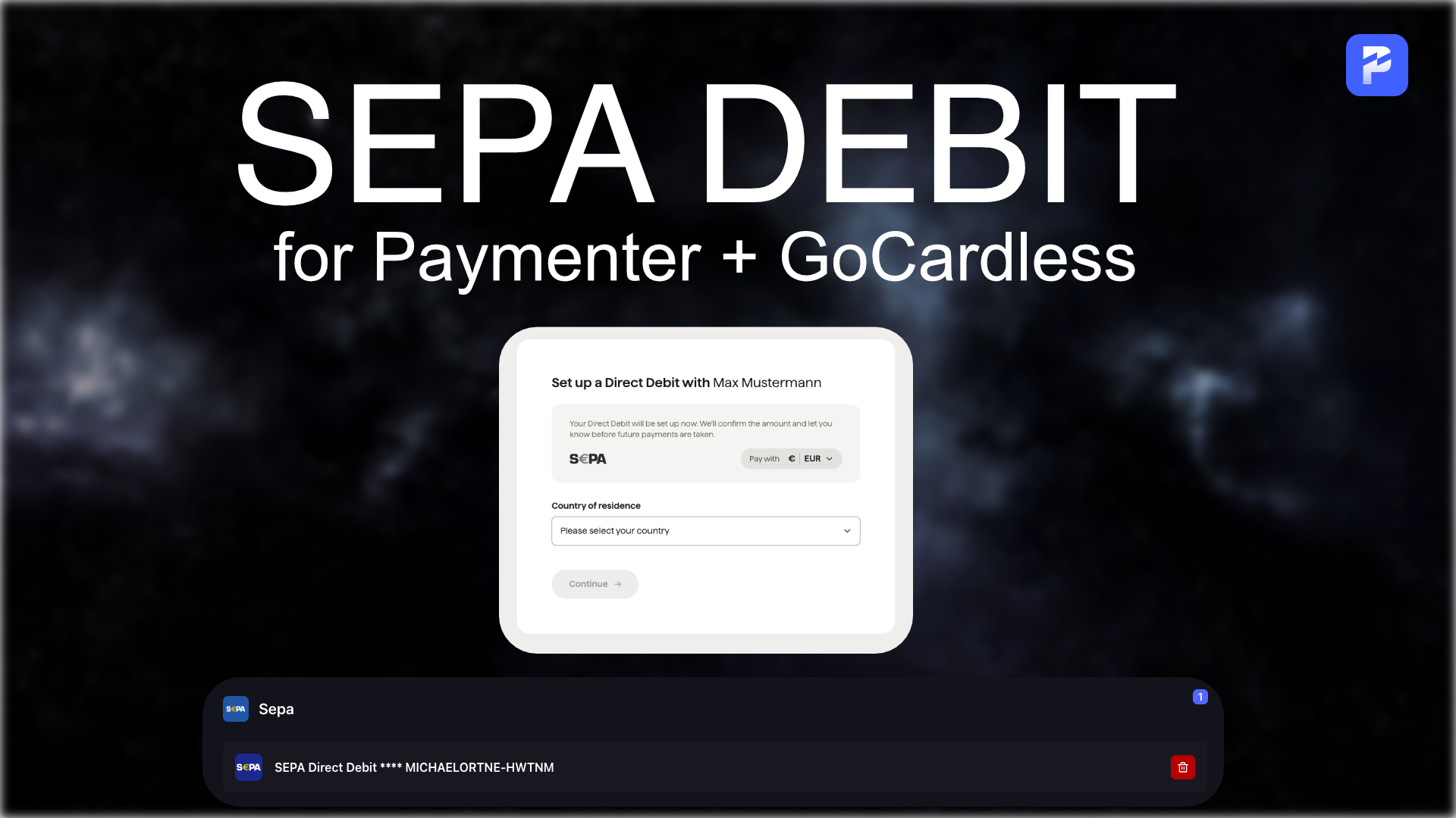 GoCardless for Paymenter | SEPA Debit