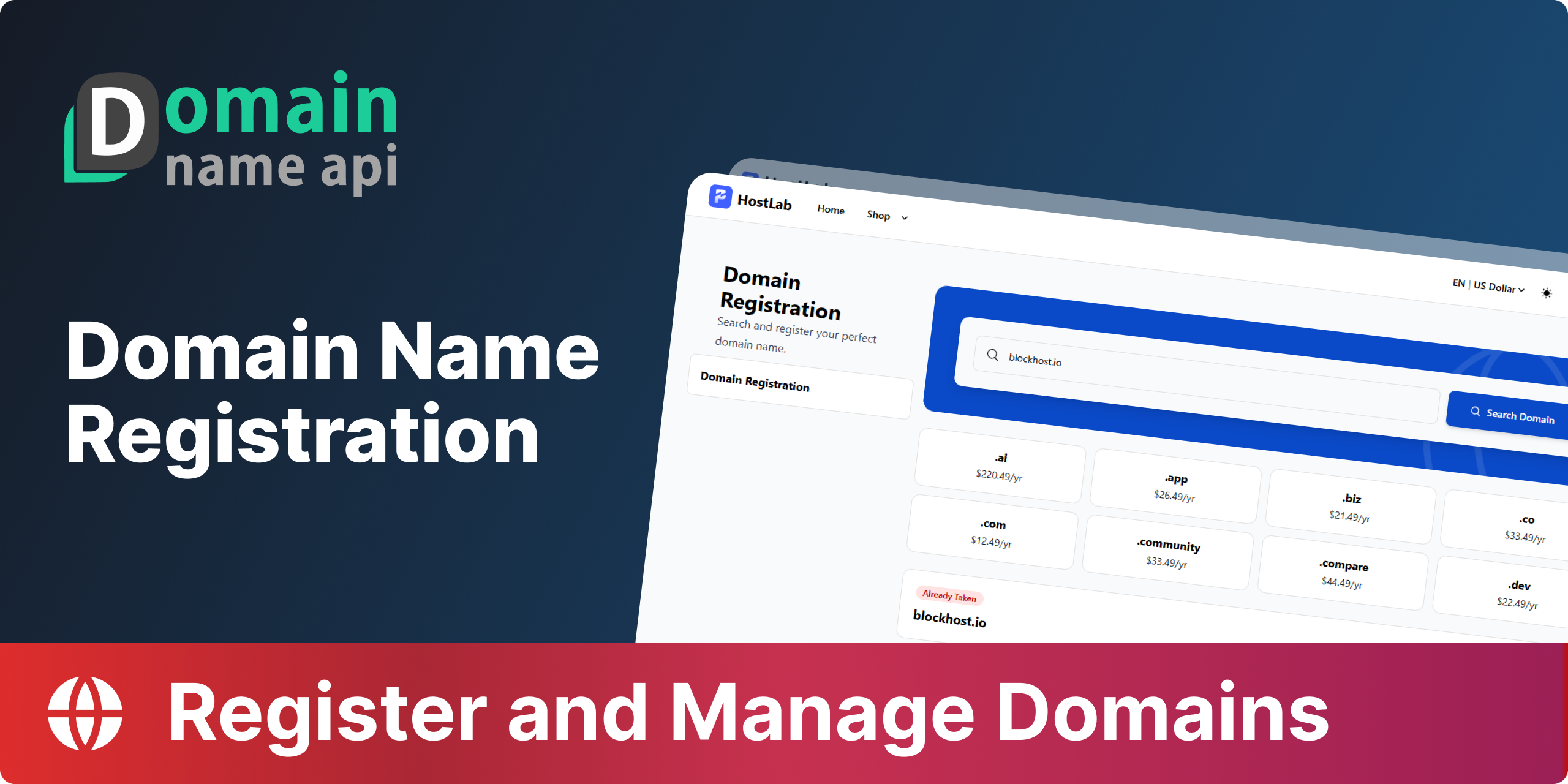 Domain Registration for Paymenter
