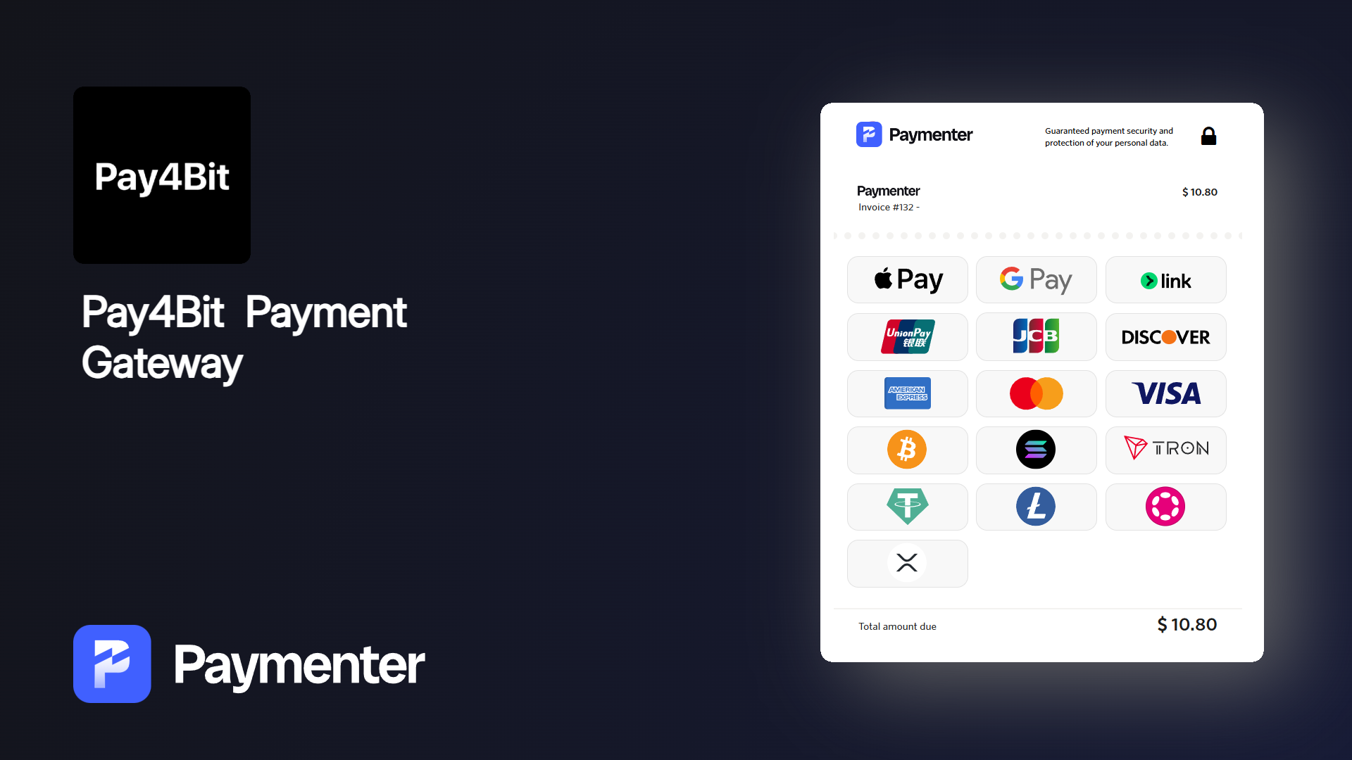 Pay4bit Payment Gateway for Paymenter