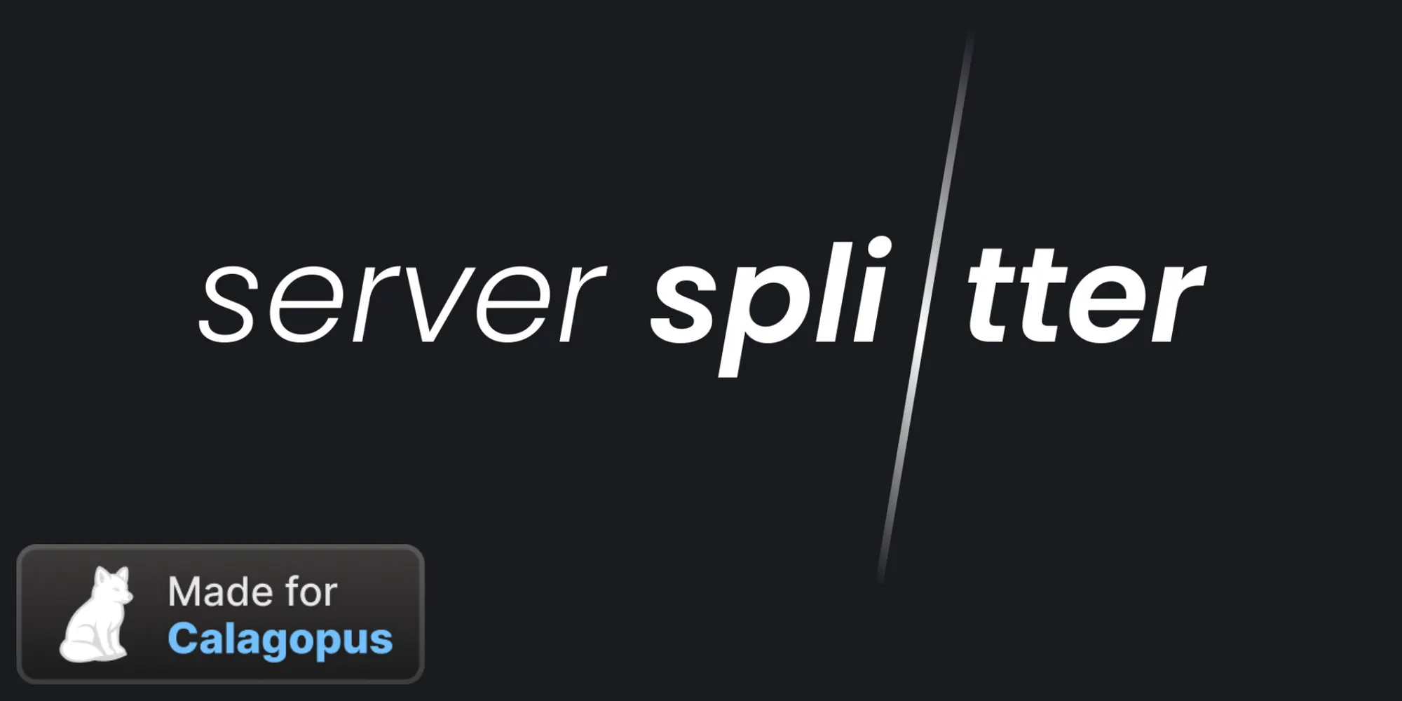 Server Splitter for Calagopus