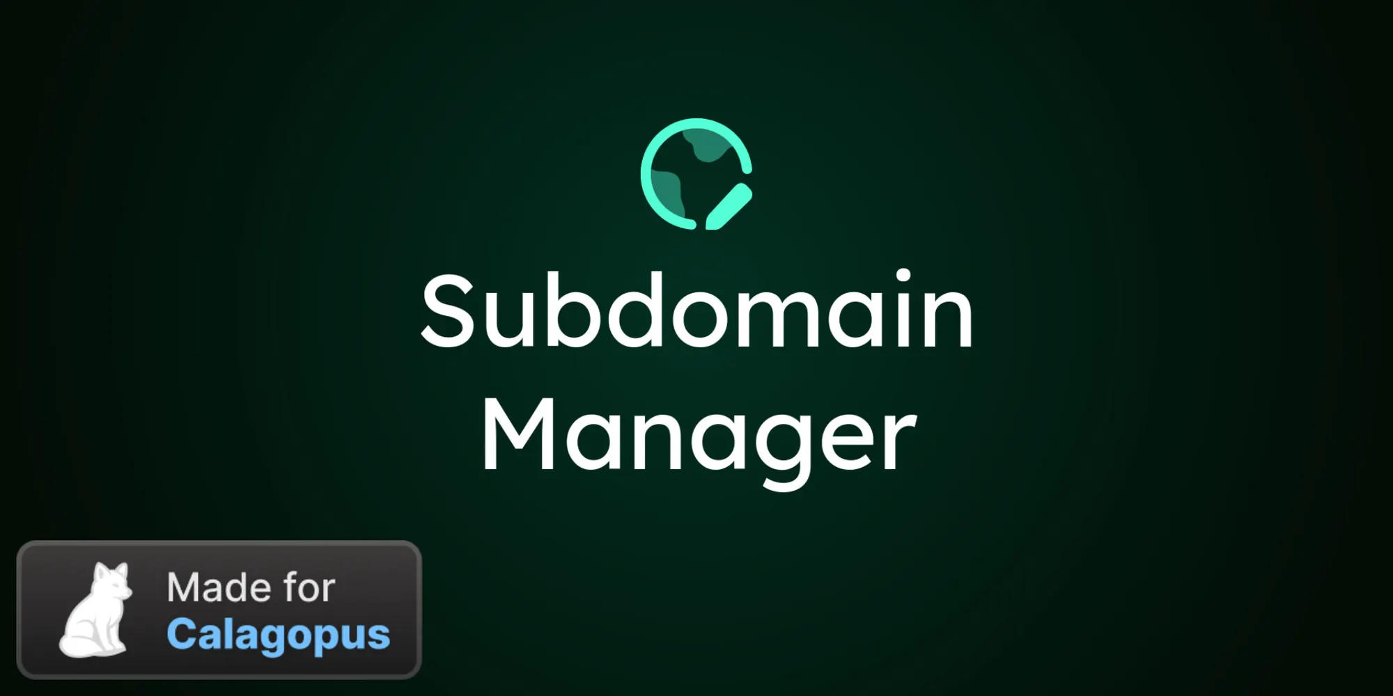 Subdomain Manager for Calagopus