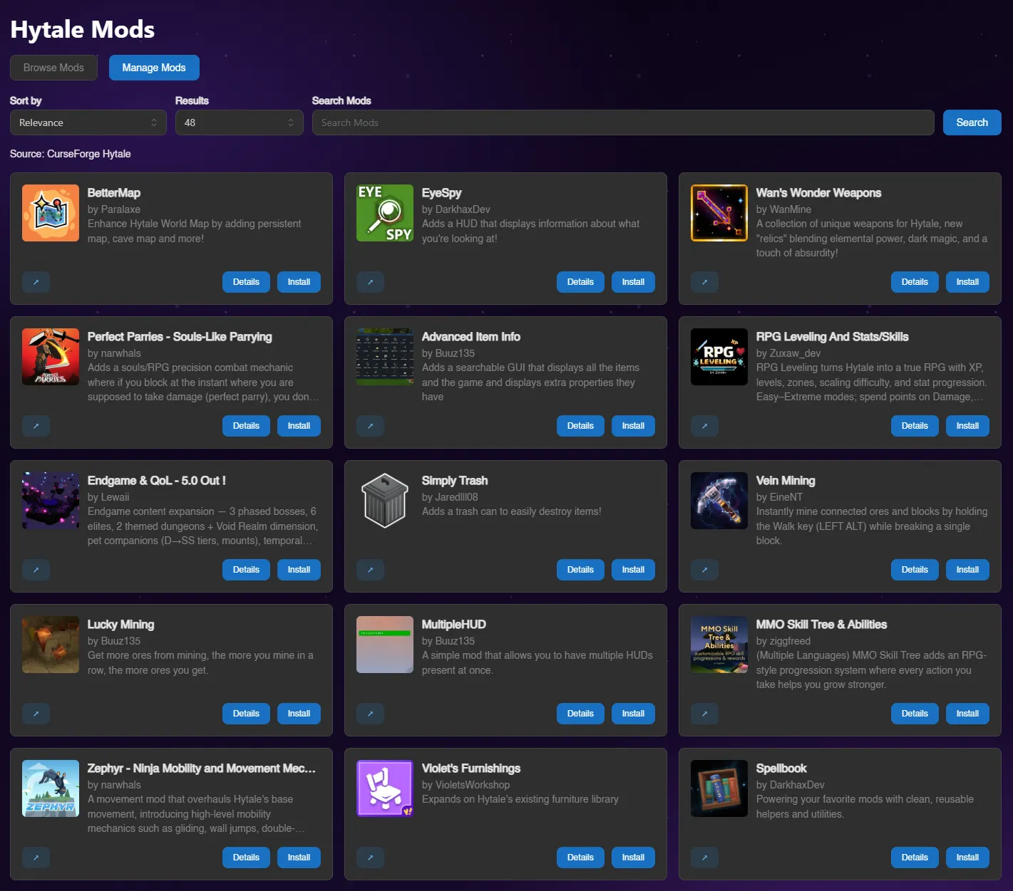 Hytale Mod Manager