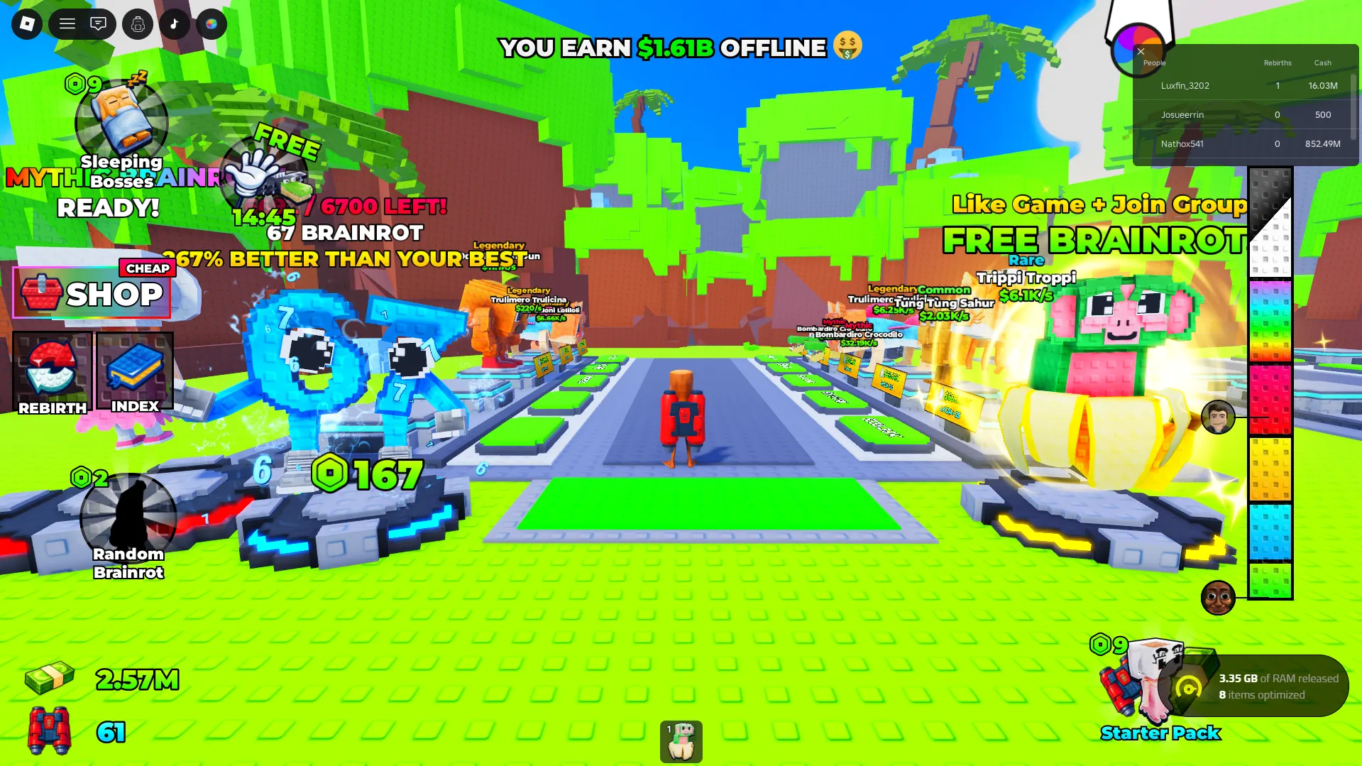 Fly Jetpack For Brainrots