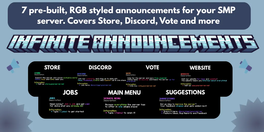 Announcements