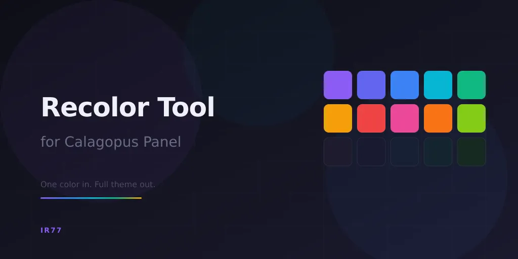 Recolor Tool for Calagopus