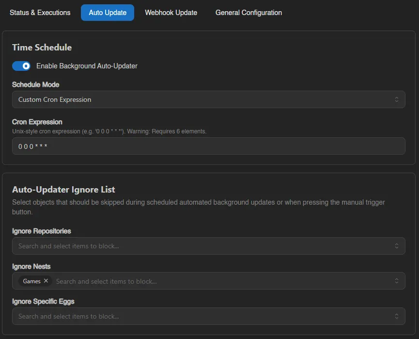 EGG Auto Updater screenshot 2