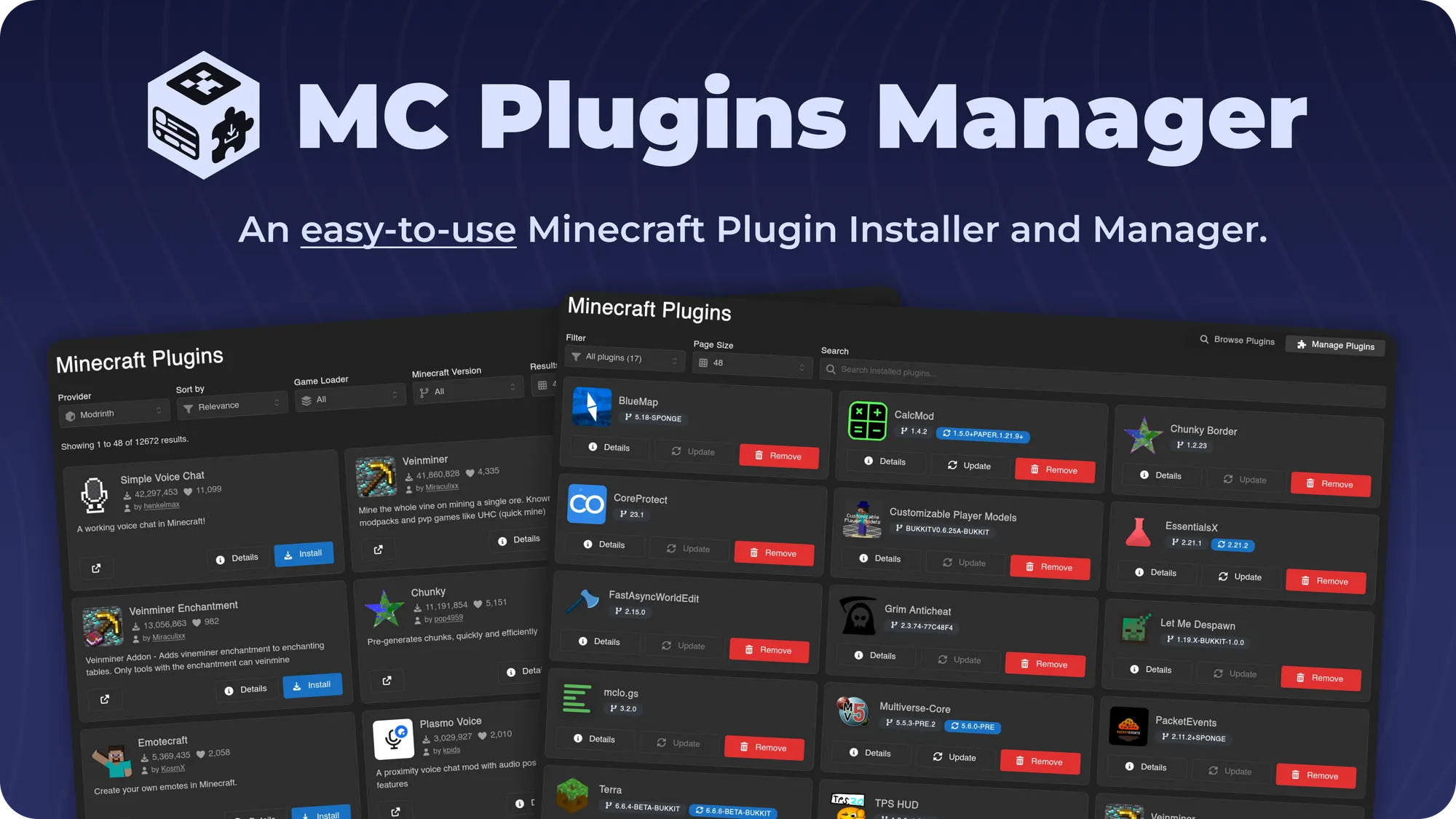 MC Plugins Manager for Calagopus screenshot 9