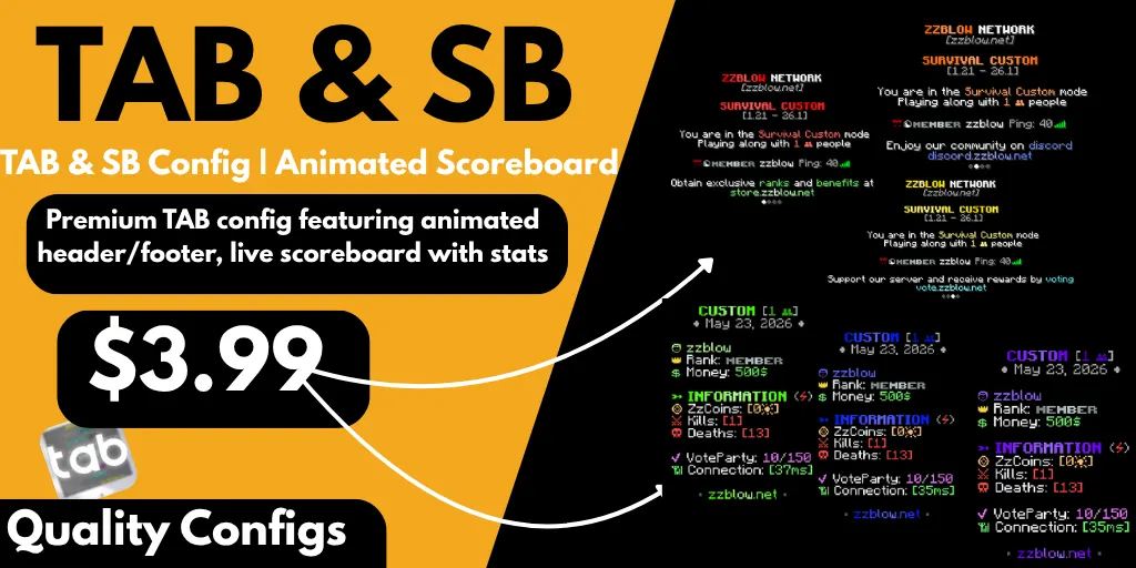 TAB & SB Config